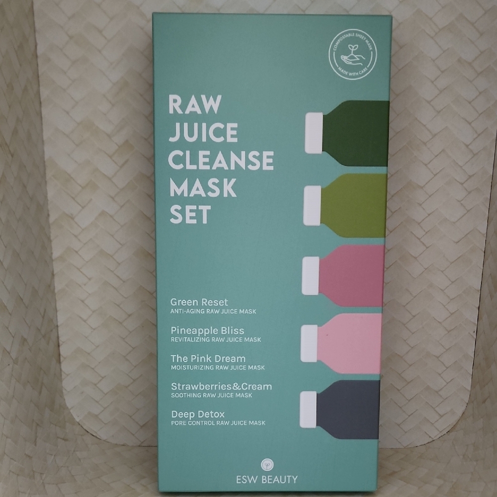 #1 Raw Juice Cleanse Mask Set - Multi-Color